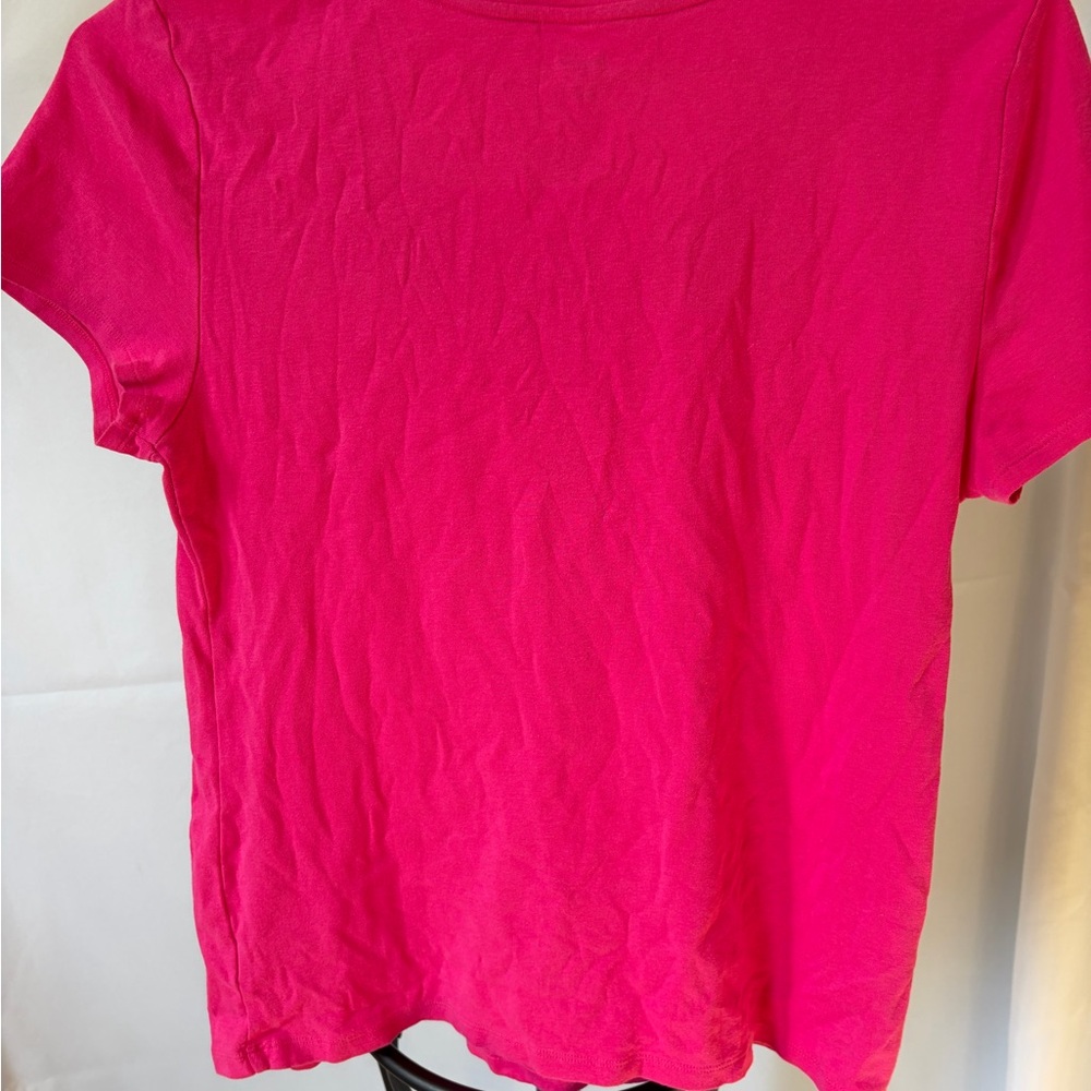 Style & Co. Bright Pink Short Sleeve Tee